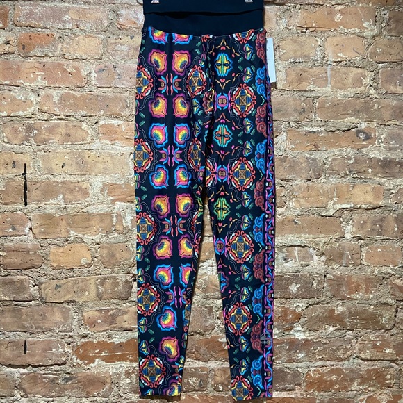 High Waisted Multi Colored Leggings